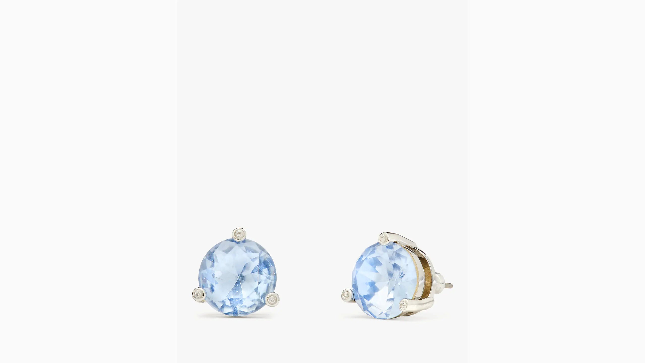 Kate Spade Sky Sapphire Rise And Shine Studs Earrings Audrey s Boudoir